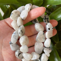 Wholesale Grade A++ Gemstone Nugget Bracelet, Choose from 18 Gemstone Types