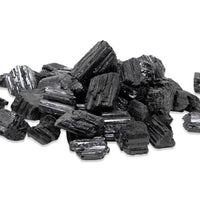 Black Tourmaline Rough Natural Stones 4 oz-5 lbs Bulk Wholesale Crystal Raw