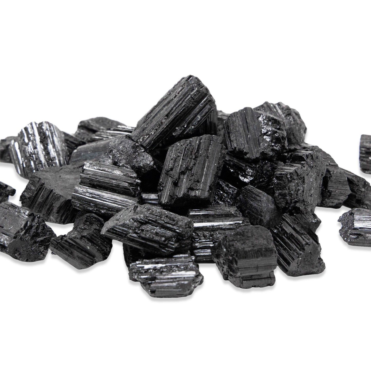 Black Tourmaline Rough Natural Stones 4 oz-5 lbs Bulk Wholesale Crystal Raw