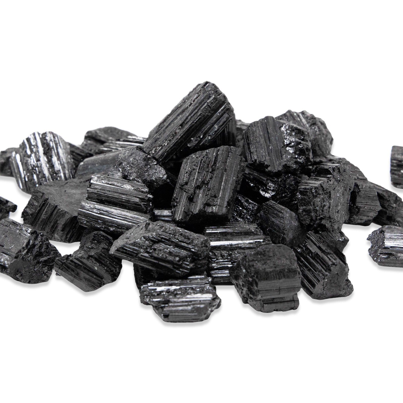 Black Tourmaline Rough Natural Stones 4 oz-5 lbs Bulk Wholesale Crystal Raw