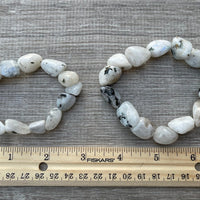 Wholesale Grade A++ Gemstone Nugget Bracelet, Choose from 18 Gemstone Types