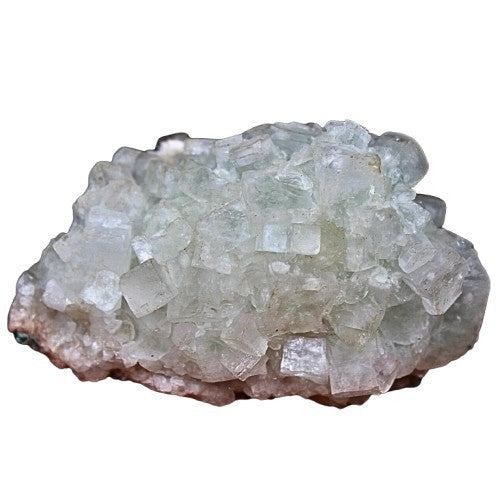 Apophyllite Heulandite Crystal 85g Reiki Stone for Heart Chakra India