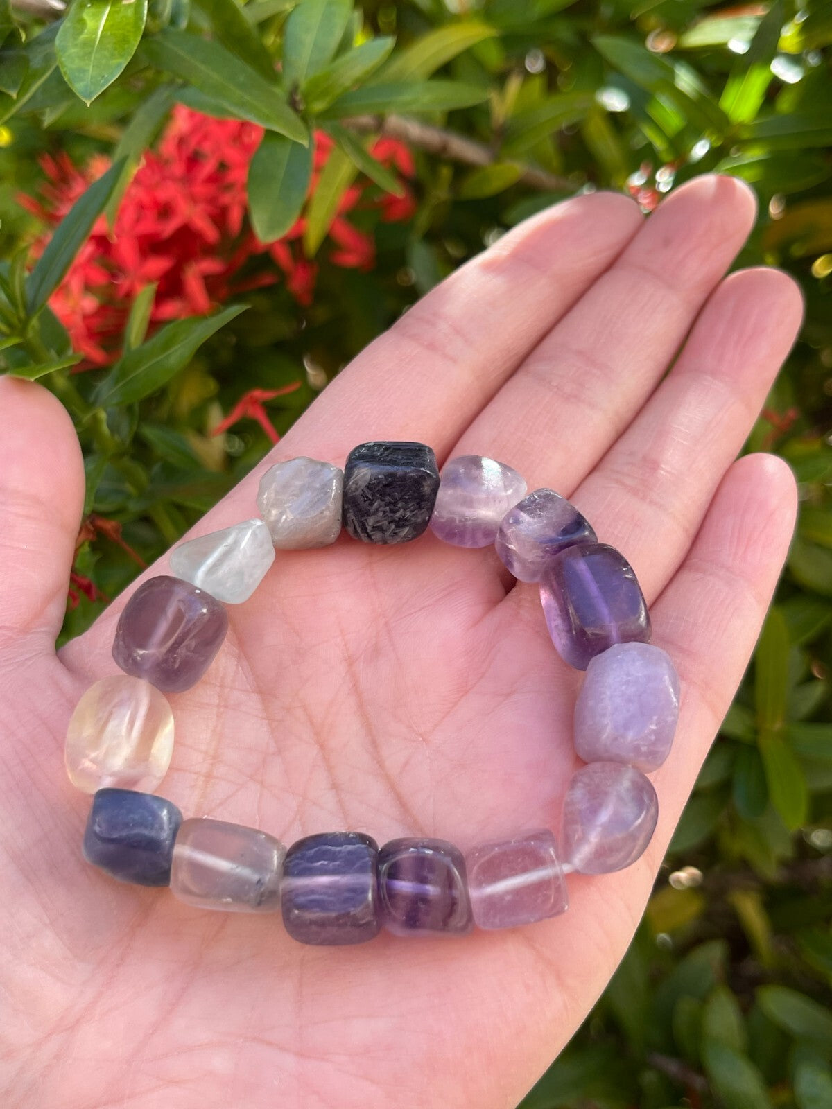 Wholesale Grade A++ Gemstone Nugget Bracelet, Choose from 18 Gemstone Types
