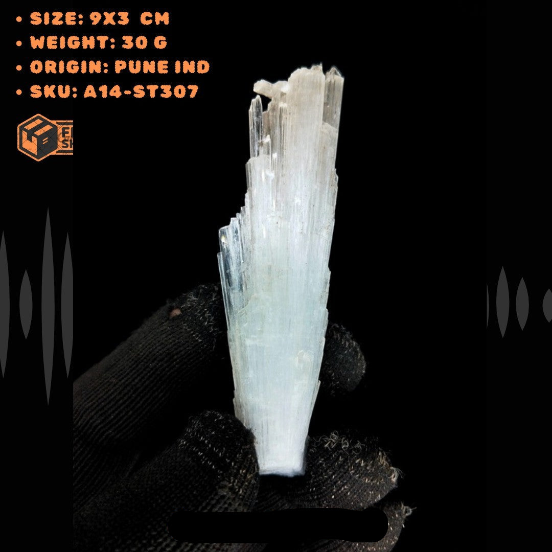 30g Natural Scolecite Cluster Reiki Vastu & Meditation Stone Spiritual Decor