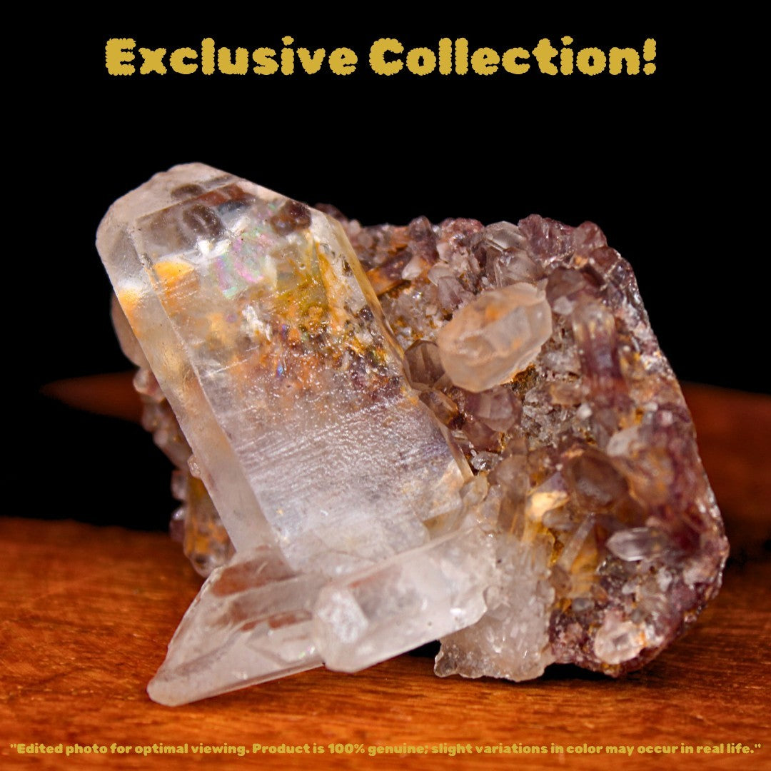 Phantom Quartz Crystal 27g 5x4 cm Rare Healing Stone for Energy Meditation