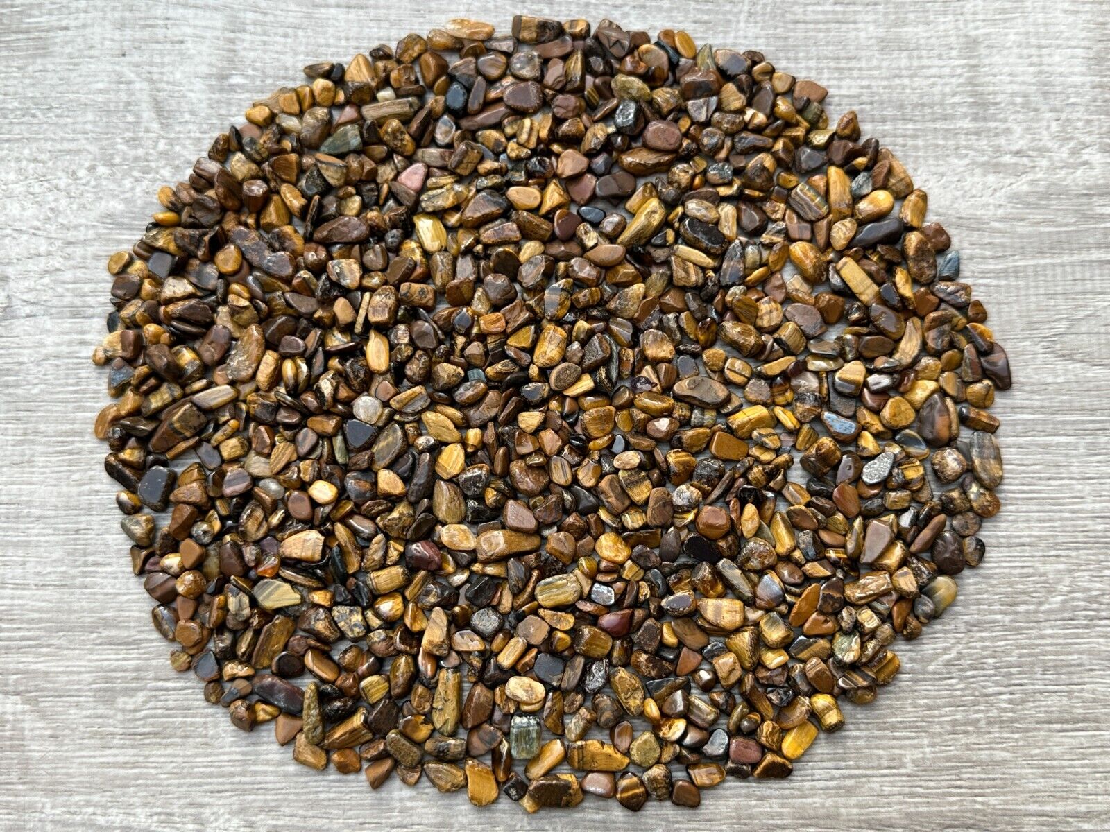 Grade A++ Semi Tumbled Gemstone Mini Chips 3 - 18 mm, Choose From 4 oz to 3 lbs