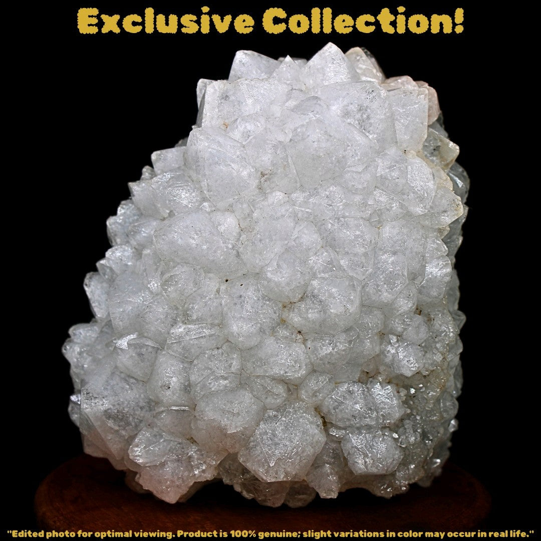 Apophyllite Cluster 832g 11x10 cm Natural Green Crystal Collector Specimen