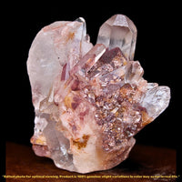 Natural Phantom Clear Quartz 86g Polished Point Cluster Crystal India