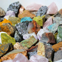 Madagascar Mix - Rough Rocks for Tumbling - Bulk Wholesale 1LB options