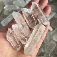 Natural Clear Quartz Crystal Point, 1.5" to 3" Raw Crystal Points,Wholesale Bulk