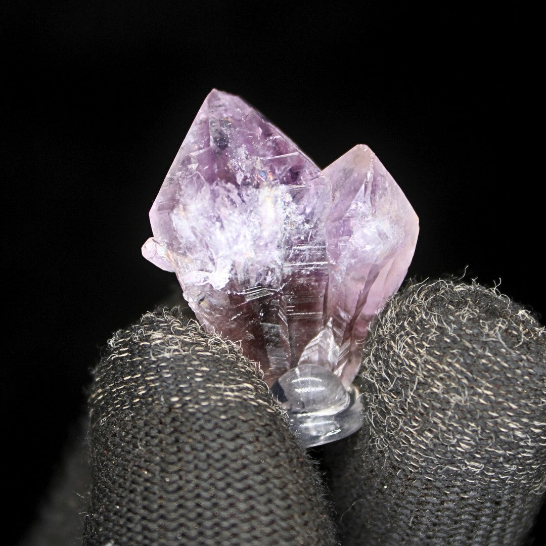 Scepter Amethyst Crystal 8g 3x2 cm Healing Stone for Meditation & Reiki