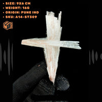 16g Rare Scolecite Spray Crystal Cluster Mineral Specimen from India