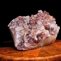 Phantom Quartz Crystal Cluster 250g 7x6 cm Natural Raw Mineral Specimen India