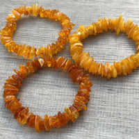 Wholesale Grade A++ Gemstone Nugget Bracelet, Choose from 18 Gemstone Types