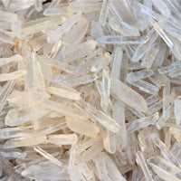 Tiny Natural Matchstick / Jewelry Quartz Crystal Points 1/2 lb (8 oz) Box Lot