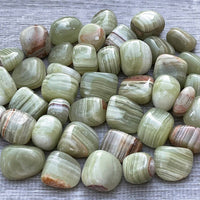 1/2 Lb Lot Tumbled Stones, 0.75-1.25" Crystal Healing Stones, Choose Stone Type