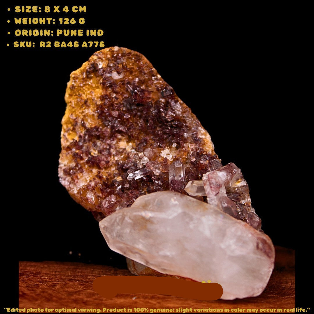 Phantom Quartz Cluster 126g High Vibration Reiki Chakra Healing Stone