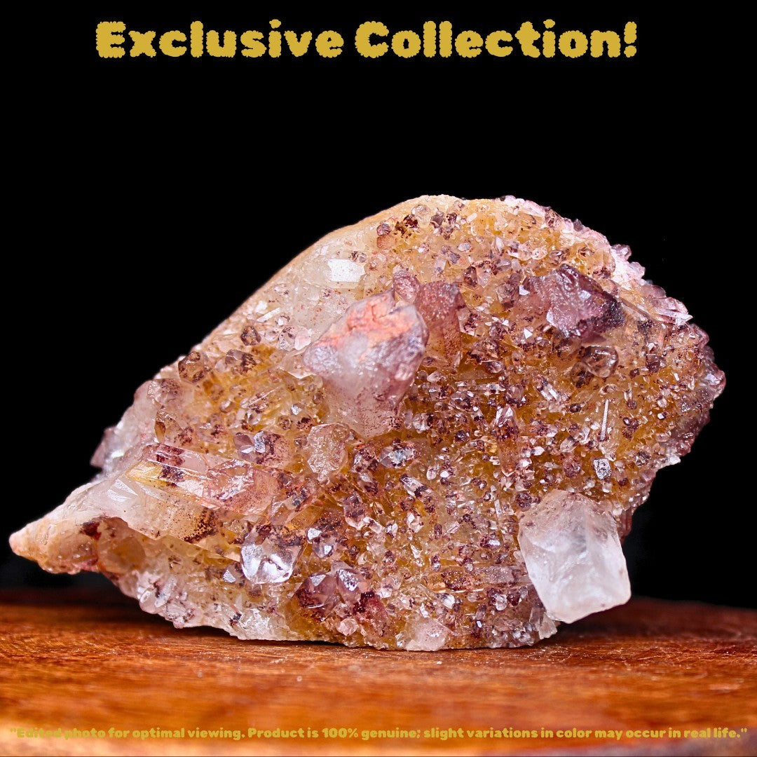 Phantom Quartz Crystal 86g | 8x5 cm | Rare Natural Healing Stone for Meditation