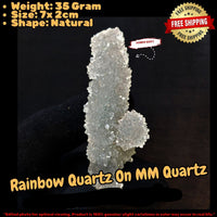 Amethyst Quartz Crystal 35g Healing Stone for Calm, Meditation, Reiki