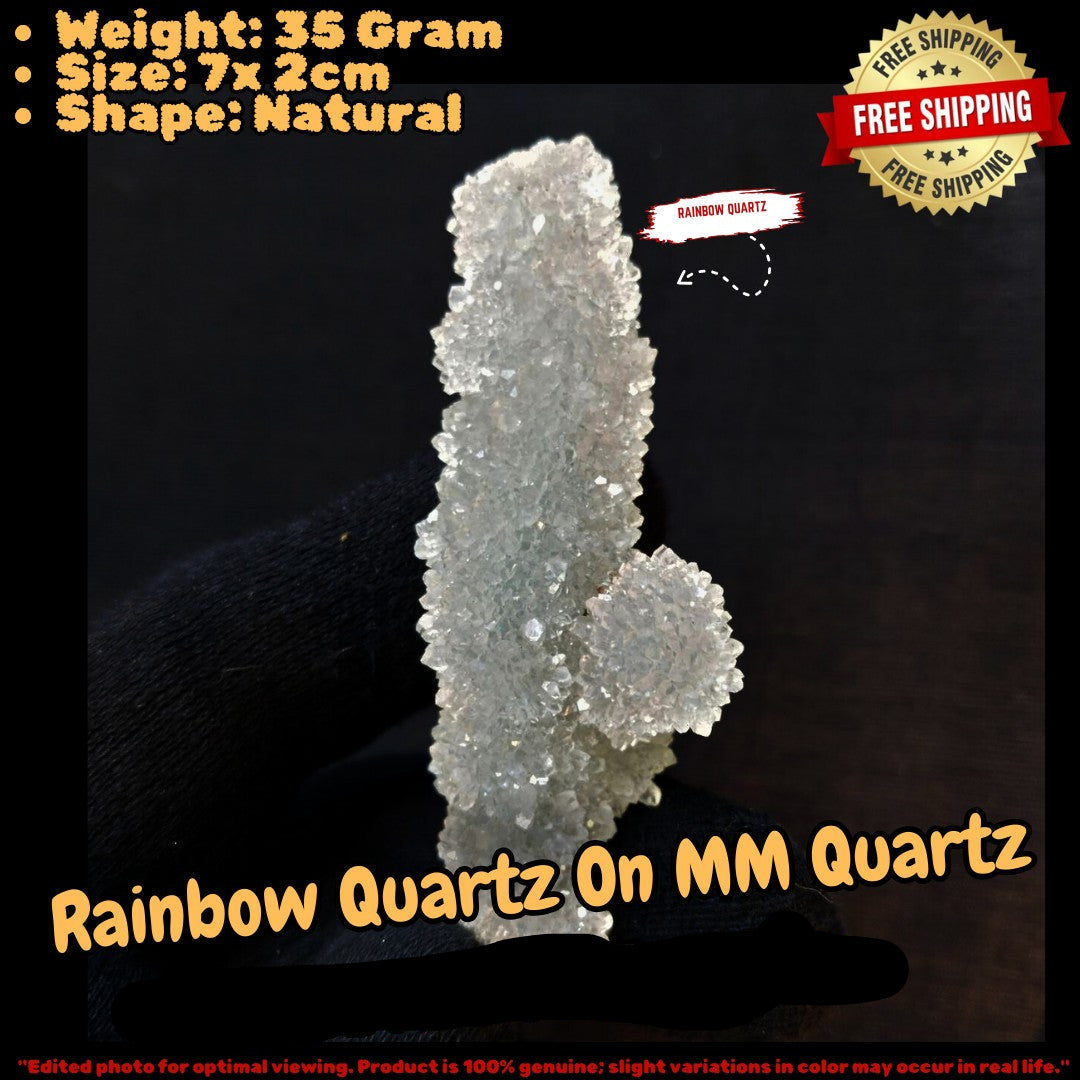 Amethyst Quartz Crystal 35g Healing Stone for Calm, Meditation, Reiki