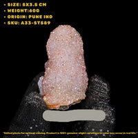 60g Amethyst Flower Cluster | Reiki Crystal for Peace & Crown Chakra