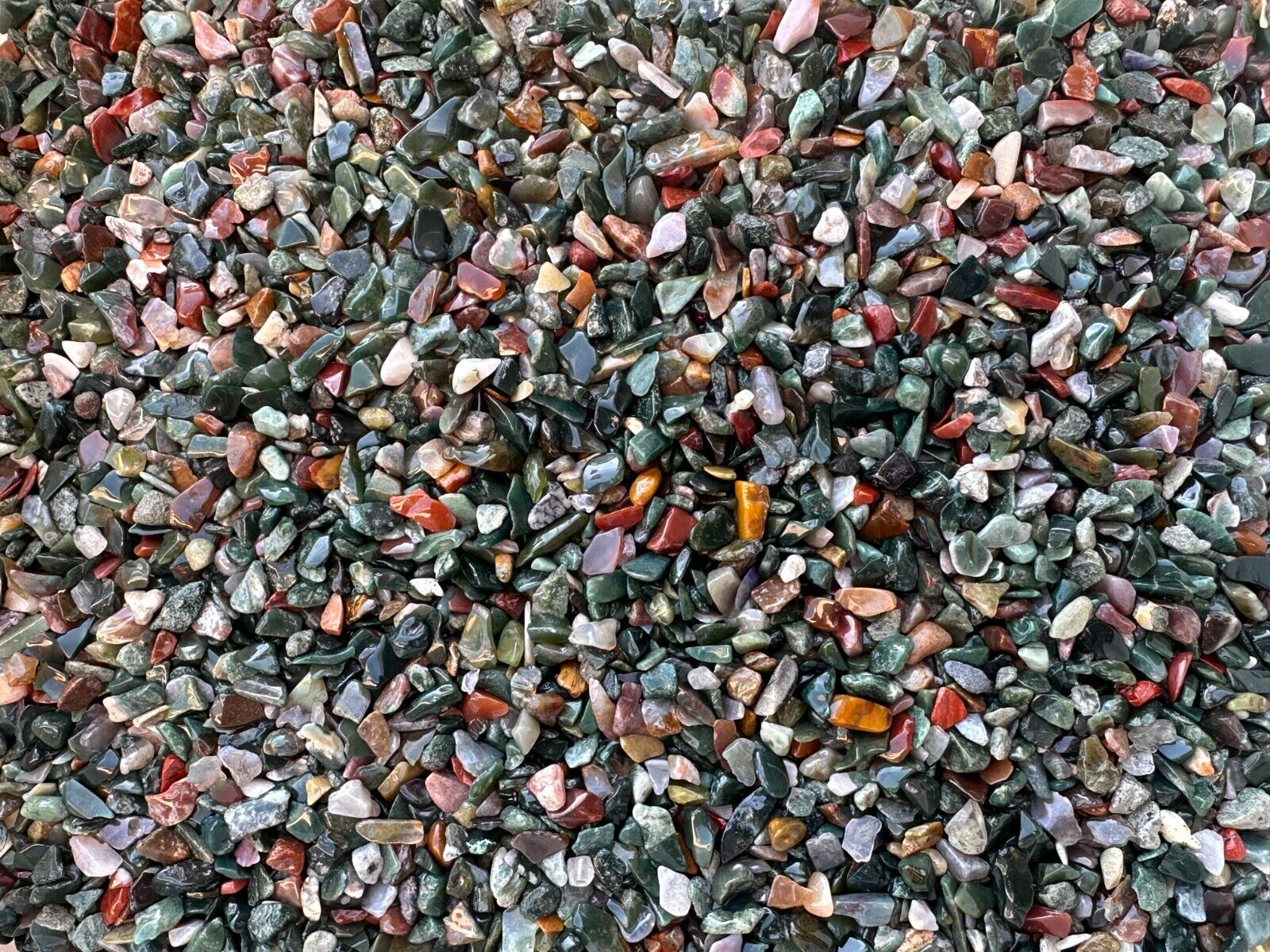 Grade A++ Semi Tumbled Gemstone Mini Chips 3 - 18 mm, Choose From 4 oz to 3 lbs