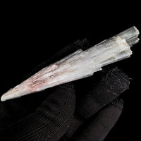Rare Natural Scolecite Stone Reiki Healing Crystal Home 25g 12x2x1.5cm