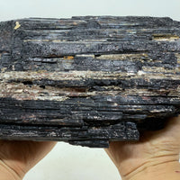 Extra Large Black Tourmaline Chunk / Rod / Log, Natural Rough Black Tourmaline
