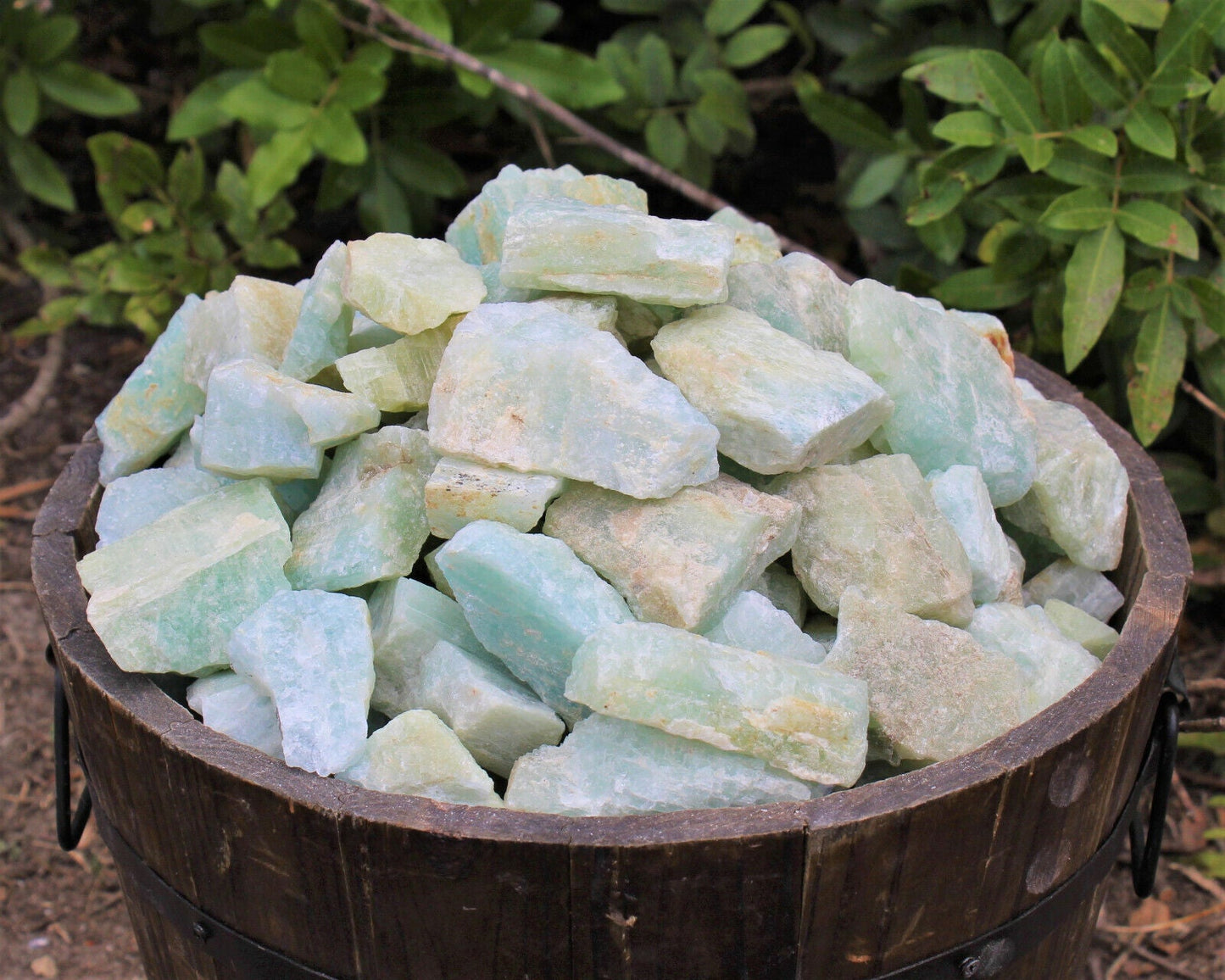 LARGE Rough Aquamarine Natural Chunk, 2" - 3" (Raw Aquamarine, JUMBO)