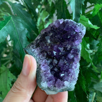 Deep Purple Amethyst Cluster From Uruguayan, Amethyst Geode, Raw Amethyst