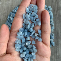 Grade A++ Semi Tumbled Gemstone Mini Chips 3 - 18 mm, Choose From 4 oz to 3 lbs