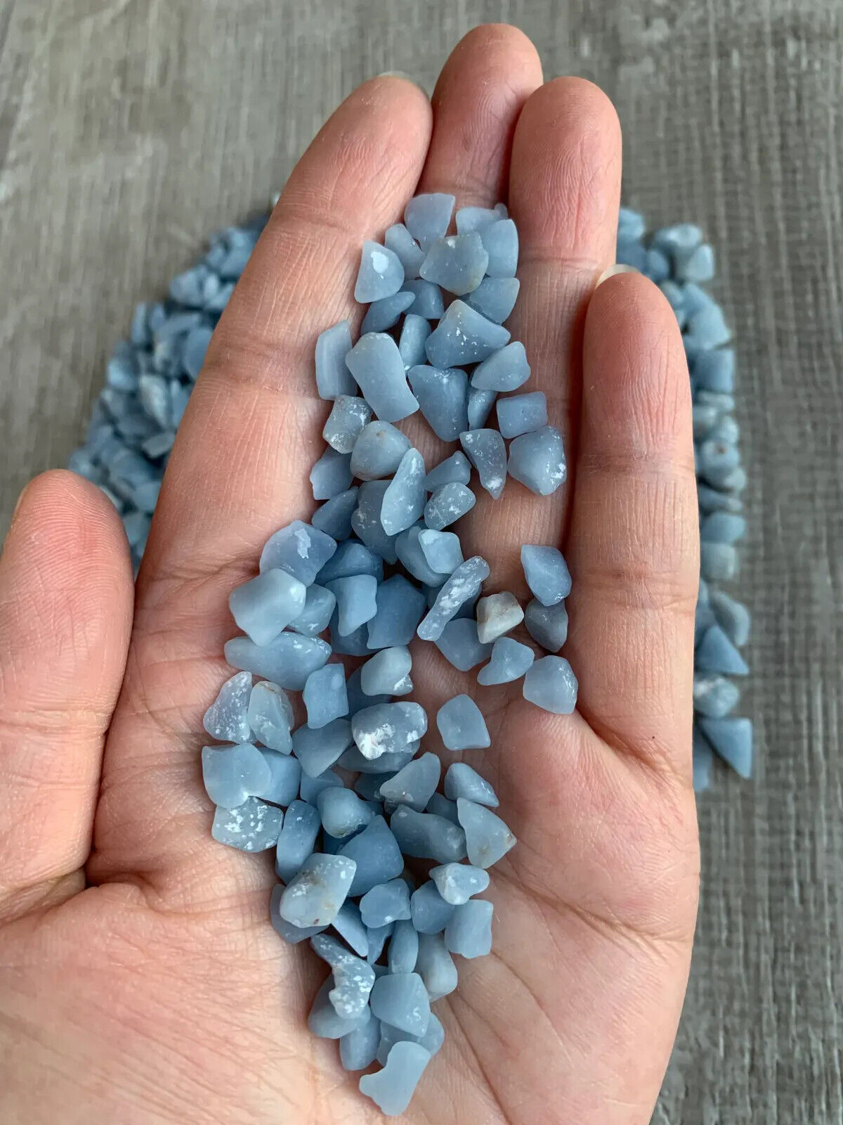 Grade A++ Semi Tumbled Gemstone Mini Chips 3 - 18 mm, Choose From 4 oz to 3 lbs