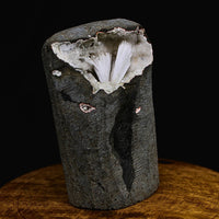 Scolecite Spray on Quartz Geode 330g Healing Crystal Reiki Meditation Stone