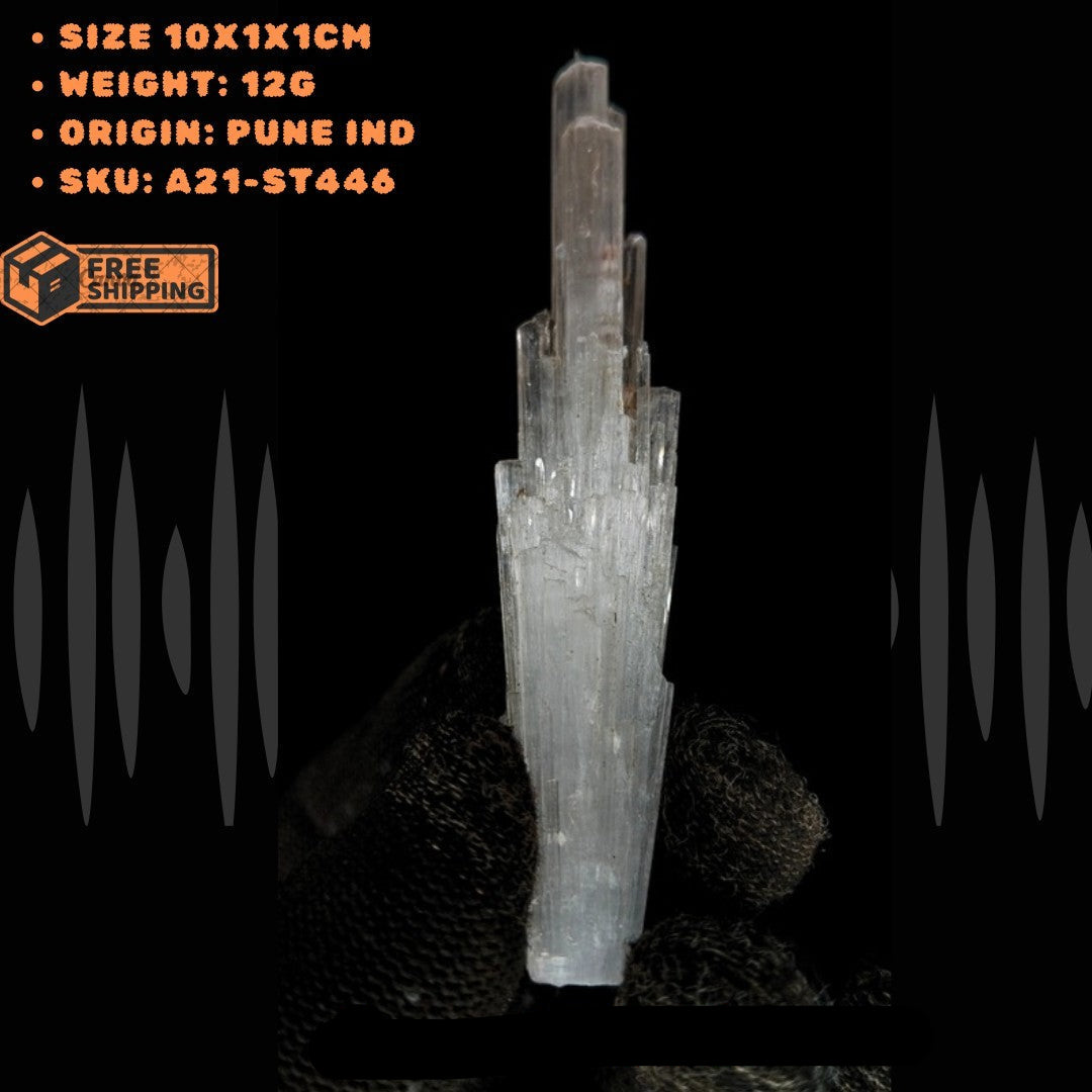 12g Scolecite Cluster Crystal | Vastu, Reiki & Yoga Use | Natural Healing Stone