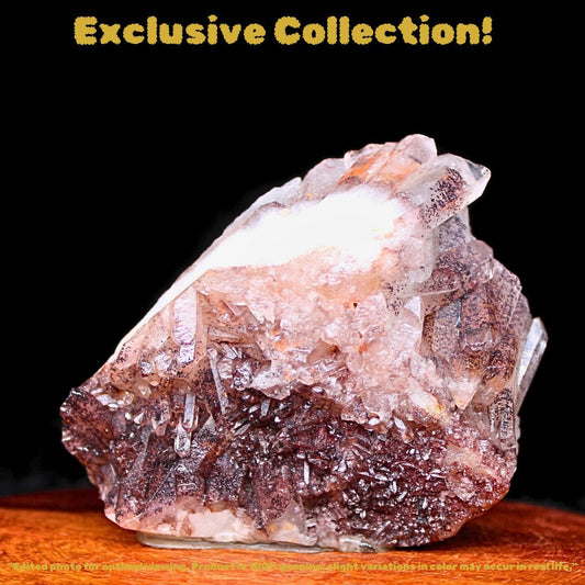 Phantom Quartz 170g 8x5 cm Healing Stone for Meditation Insight