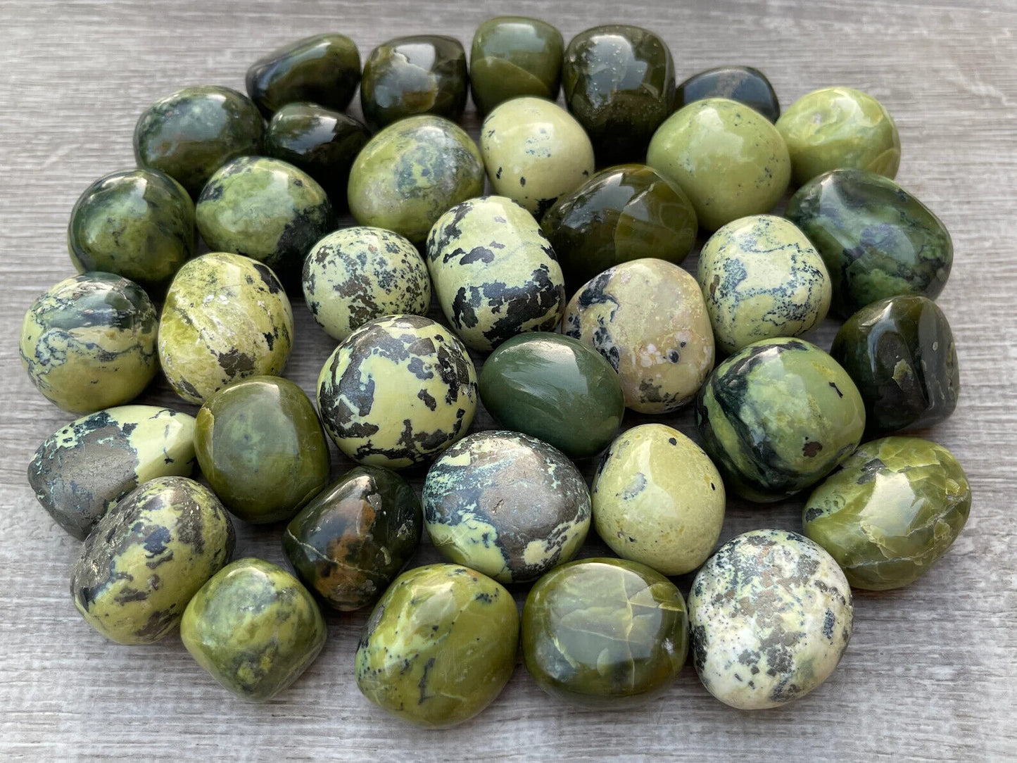 1/2 Lb Lot Tumbled Stones, 0.75-1.25" Crystal Healing Stones, Choose Stone Type