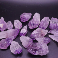 Amethyst Points 1/4 Lb Natural Dark Purple Crystal Points Gemstone Specimens