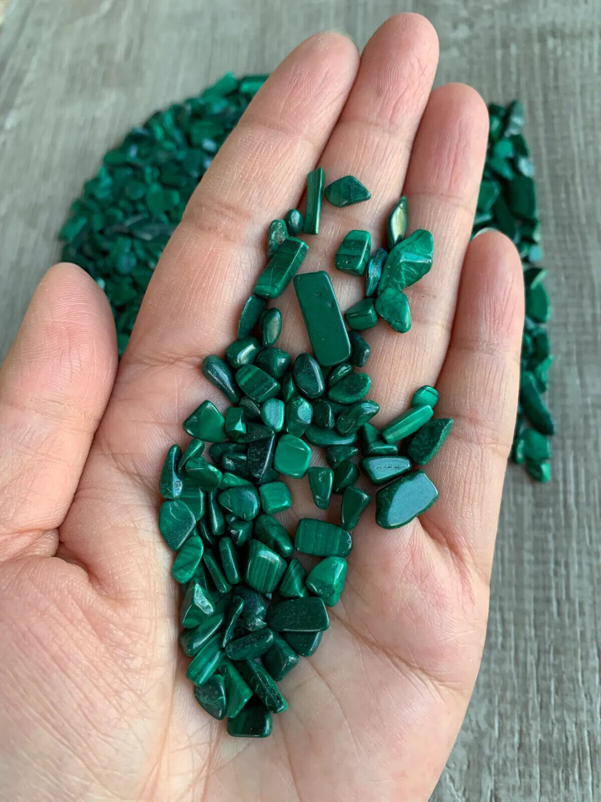 Grade A++ Semi Tumbled Gemstone Mini Chips 3 - 18 mm, Choose From 4 oz to 3 lbs