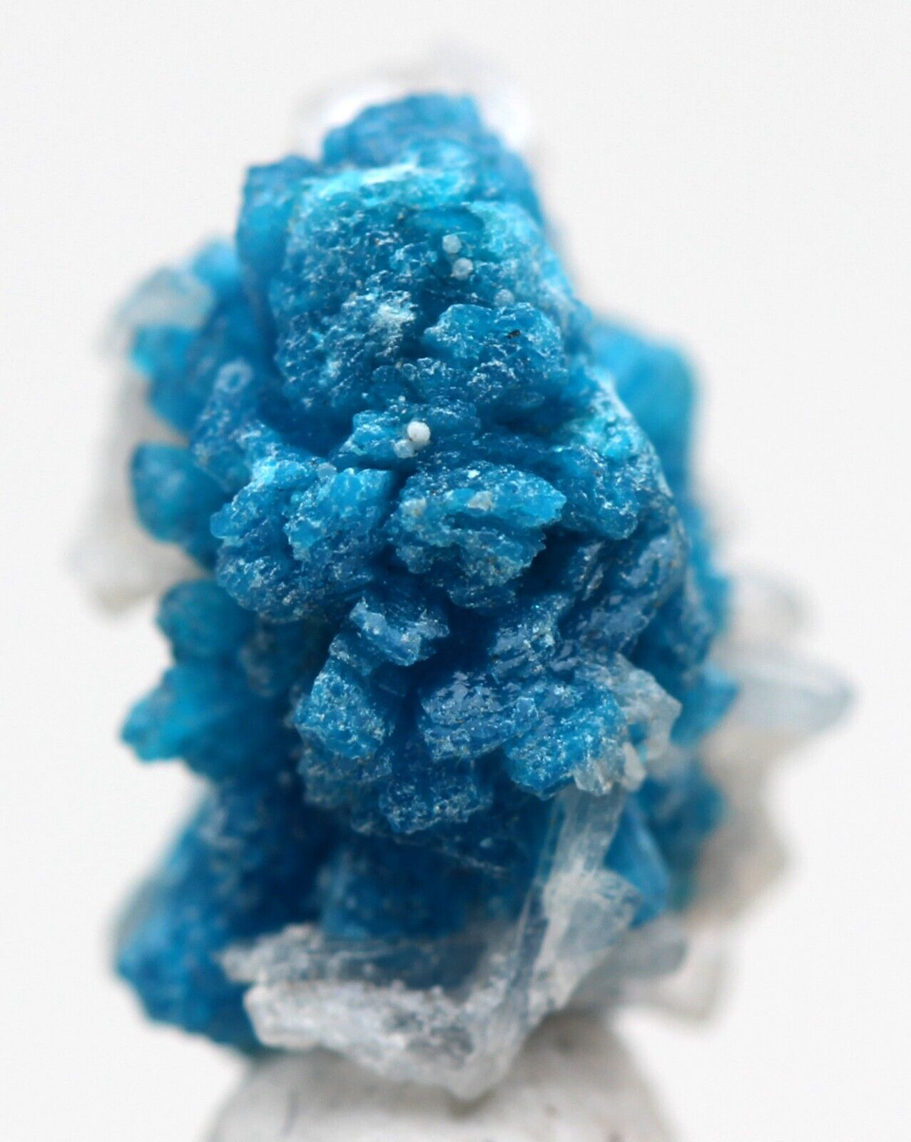 RARE CAVANSITE Crystal Cluster Mineral Specimen Poona INDIA