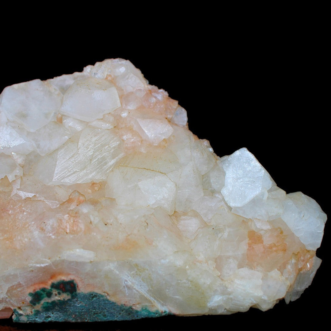 Natural Orange Apophyllite Cluster 2.7kg Rare Healing Crystal from India