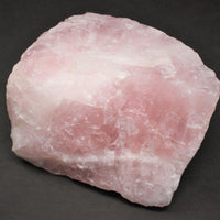 JUMBO Rose Quartz Raw Natural Crystal Specimen: 1 - 2 lb HUGE Chunk (Love Stone)
