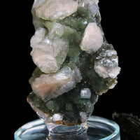 Rare Multi-Color Chalcedony on Heulandite Mineral Specimen 120g India