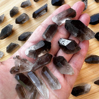 Natural Smoky Quartz Crystal Points, Small Smoky Quartz Point,Wholesale Bulk Lot