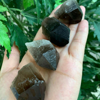Natural Smoky Quartz Crystal Points, Raw Smoky Quartz Point, Wholesale Bulk Lot