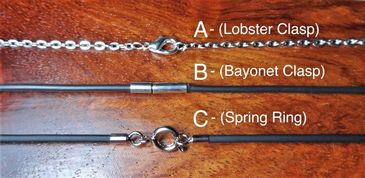 Quartz Necklace Raw Crystal Point Silver Pendant LR21 Healing Crystals Stones