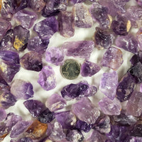 Raw Amethyst Crystal Chunks 1" to 2" - Bulk Amethyst Stones from Brazil