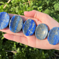 Natural Crystal Worry Stone: Choose Gemstone (Crystal Healing Pocket Stone)