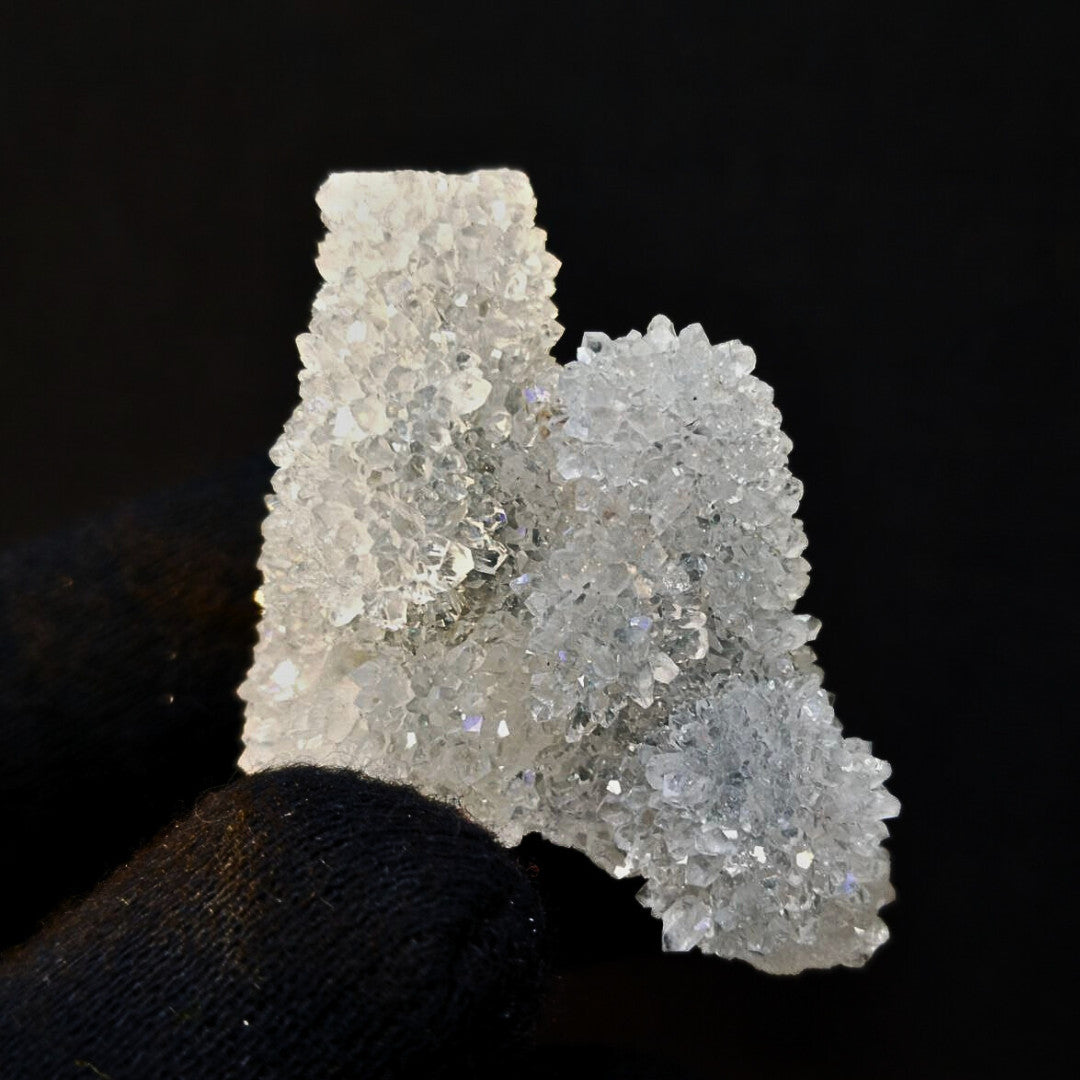 35g  Geode Cluster | Rainbow Quartz Crystal Mineral, Reiki Healing