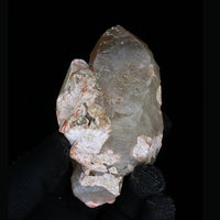 280g Rare Himalayan Smokey Quartz & Pyrite on Matrix High-Grade Crystal Specimen