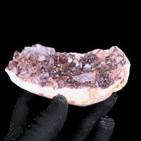 Phantom Quartz Cluster 333g 11x6 cm Rare Natural Growth Crystal from India